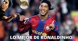 Mejores Jugadas y Mejores Goles de Ronaldinho, un Mago del ⚽