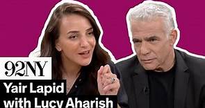 Former Prime Minister Yair Lapid in Conversation with News Anchor Lucy Aharish