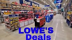 Lowes Sales, Clearance BACK AISLE Finds Lets go shopping !