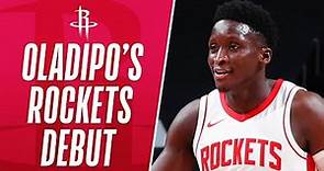 Victor Oladipo Goes For 32 PTS, 5 REB, 9 AST & 2 STL In Rockets DEBUT!