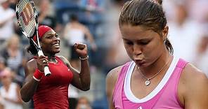 Serena Williams vs Dinara Safina | 2008 USO SF | Highlights