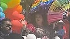 Melissa McCarthy stuns as she attends the 2023 WeHo Pride Parade
