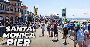 Walking Los Angeles : Santa Monica Pier & Beachfront
