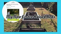 My New Raised Beds from Costco