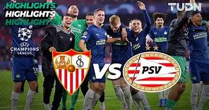 Sevilla vs PSV Eindhoven - HIGHLIGHTS | UEFA Champions League 23/24 | TUDN