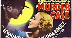 The Garden Murder Case (1936) Edmund Lowe, Virginia Bruce, Benita Hume