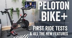 Peloton Bike+ (Plus) Hands-On First Rides & Everything New Detailed!
