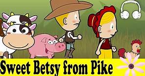 Sweet Betsy from Pike | Family Sing Along - Muffin Songs