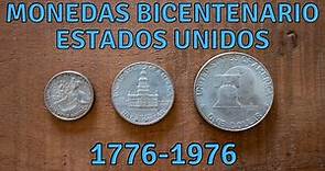 Monedas Bicentenario Estados Unidos - ¿Cuáles son de Plata?