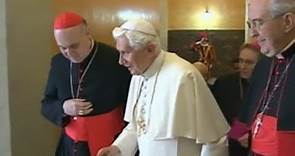Pope Benedict XVI Departs From the Vatican