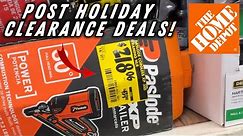 Home Depot Post Holiday Clearance DEALS - Up To 60% Off Finds