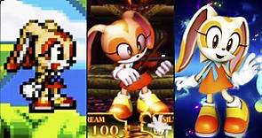 ALL Cream the Rabbit in Sonic Games