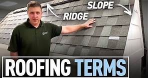 Roofer Explains Roofing Terms: Roof Components and their meaning | Roofing Insights
