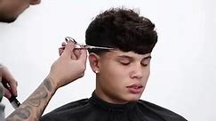 💈 BEST TAPER FADE WITH CURLY HAIR BARBER TUTORIAL!!!
