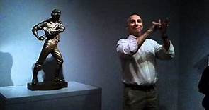 History of the Deaf Artist Douglas Tilden's baseball sculpture