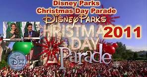 2011 Walt Disney World Christmas Day Parade |Disney Parks| Mario Lopez | Nick Cannon | Justin Bieber
