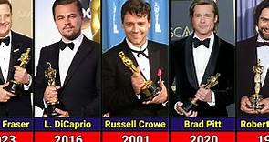 All Best Actor OSCAR Winners in Academy Award History (1928-2023)