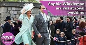 Princess Eugenie's Wedding: Sophie Winkleman arrives