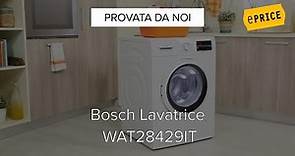 Video Recensione Lavatrice Bosch WAT28429IT