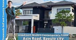 House Tour | Modern Contemporary House in Pinewoods Baguio city | 4-bedroom | REALS property listing