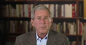 President George W Bush remembers 9/11 on 10th anniversary
