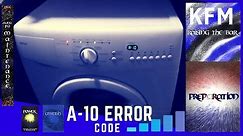 How To Clear Stubborn Washing Machine Error Code A10 After Unclogging Pump