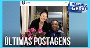 Confira as últimas postagens de Pelé nas redes sociais