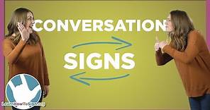 30 Signs You Need to Know for Basic ASL Conversations