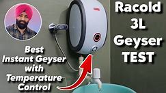 Racold Geyser Testing | Racold ALTRO i + Instant Water Heater Review | Racold Instant Geyser Review