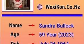 Sandra Bullock - Networth, Bio, Birthdate, Age, Family & More