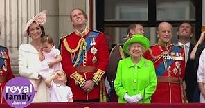 Princess Charlotte makes Buckingham Palace balcony debut