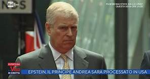 Caso Epstein: il principe Andrea sarà processato - La vita in diretta 12/01/2022