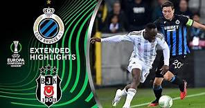 Club Brugge vs. Beşiktaş: Extended Highlights | UECL Group Stage MD 1 | CBS Sports Golazo - Europe