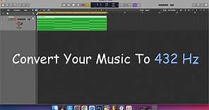 How To Convert Your Music To 432 Hz In 1 Min !!