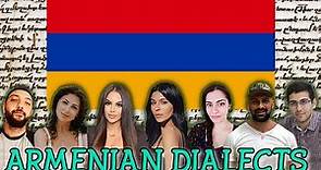 Armenian Dialects (How Different Are They?)