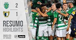 Highlights | Resumo: Sporting 2-1 Famalicão (Liga 22/23 #30)