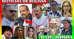 NOTICIAS DE BOLIVIA DE HOY 8 DE JUNIO, NOTICIAS DE BOLIVIA 8 DE JUNIO, NOTICIAS BOLIVIA HOY