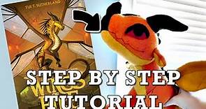 How To Make Your Own Wings of Fire Plush Dragon (step-by-step tutorial)