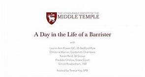 Middle Temple Open Day 2022 - A Day in the Life of a Barrister