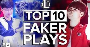 The Top 10 Faker Plays in Competitive League of Legends