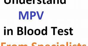 What is MPV blood test?