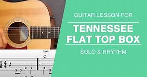 Tennessee Flat Top Box - Guitar Lesson - Johnny Cash