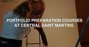 Full Time Portfolio Preparation Courses at Central Saint Martins
