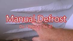 Manual Defrost vs Automatic Defrost