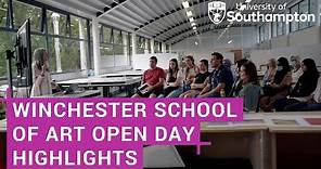 Winchester School of Arts Open Day Highlights | University of Southampton