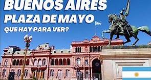PLAZA DE MAYO, la plaza participe de hechos POLITICOS Y SOCIALES de BUENOS AIRES - 🇦🇷🇦🇷 De Paseo!