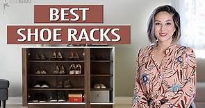 BEST SHOE RACKS - The Best Way to Organize Your Shoes (Rental-friendly!)