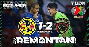 Resumen y goles | América 1-2 FC Juárez | AP2023-J1 | Liga Mx | TUDN