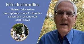 Jacques Gauthier, invité de la Fête des Familles , les 28 et 29 octobre 2023