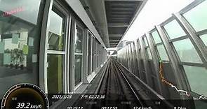 台北捷運 環狀線 Y20新北產業園區站 - Y07大坪林站 GPS參數 路程景 TRTC